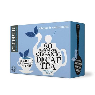 (6 PACK) - Clipper - Org Decaf Everyday Assam Tea | 80 Bag | 6 PACK BUNDLE