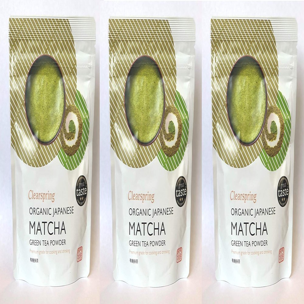 (3 PACK) - Clearspring - Org Matcha Green tea Premium | 40g | 3 PACK BUNDLE