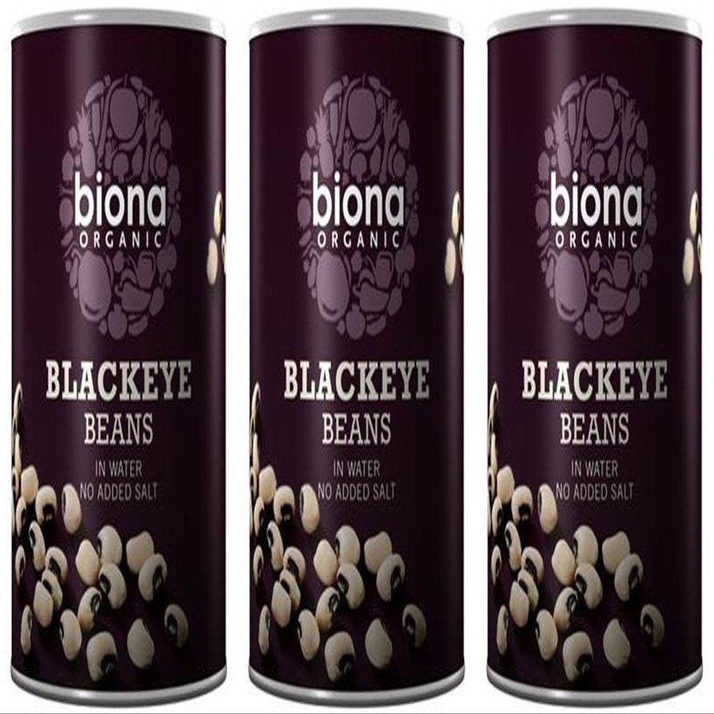(3 PACK - Biona - Org Blackeye Beans | 400g | 3 PACK BUNDLE