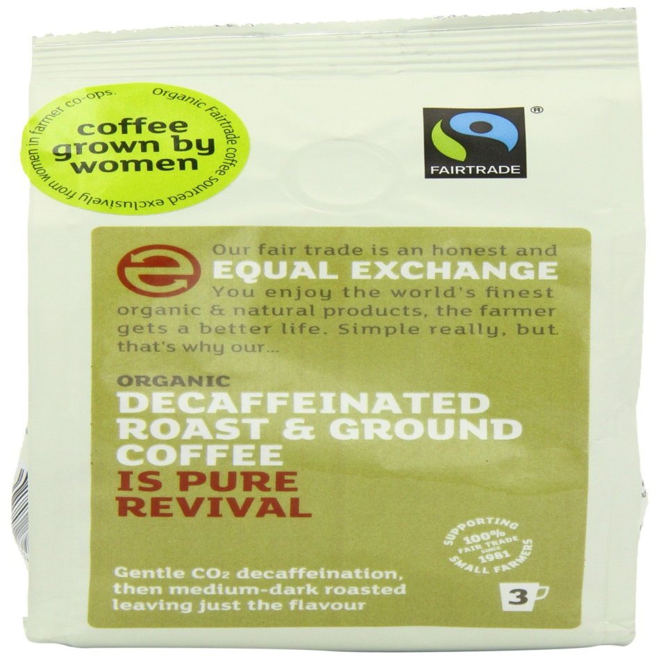 (12 PACK) - Equal Exchange - Org Decaf Ground Coffee | 227g | 12 PACK BUNDLE