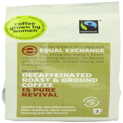 (4 PACK) - Equal Exchange - Org Decaf Ground Coffee | 227g | 4 PACK BUNDLE