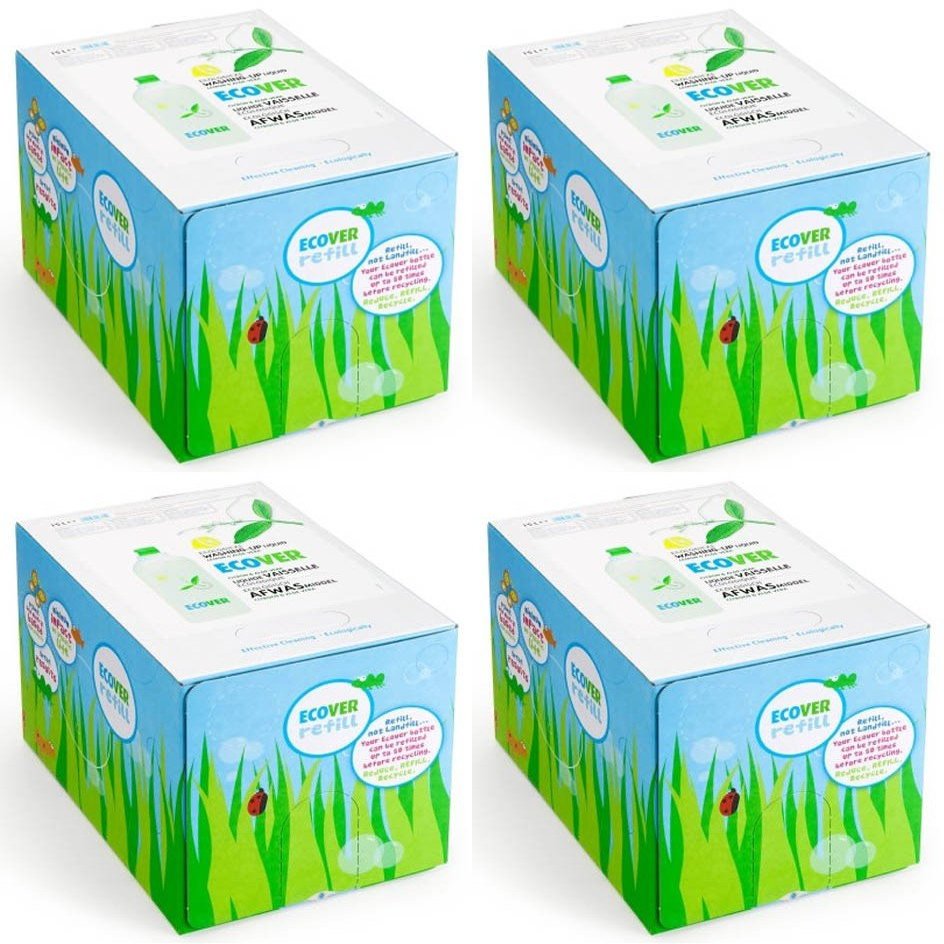 (4 PACK) - Ecover - Wash Up Liquid Camomile | 15000ml | 4 PACK BUNDLE