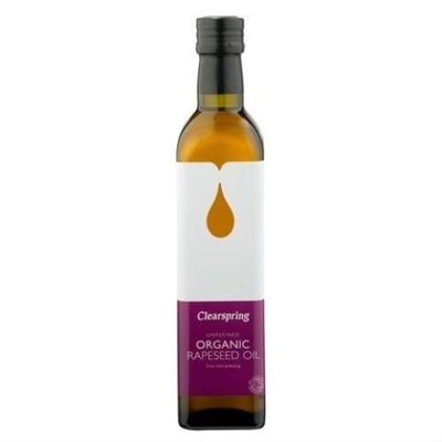 (10 PACK) - Clearspring - Organic Rapeseed Oil | 500ml | 10 PACK BUNDLE