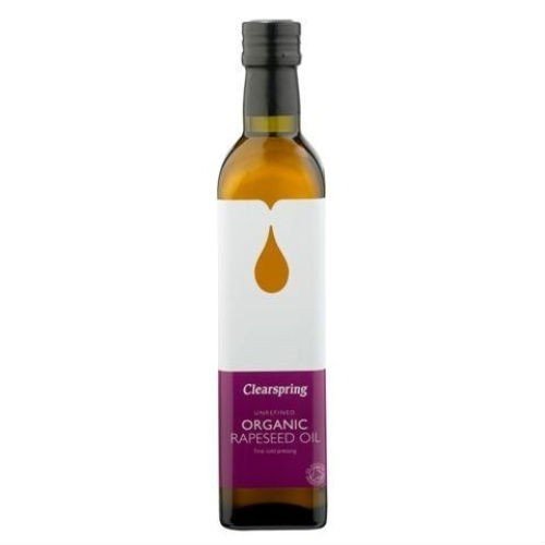 (10 PACK) - Clearspring - Organic Rapeseed Oil | 500ml | 10 PACK BUNDLE