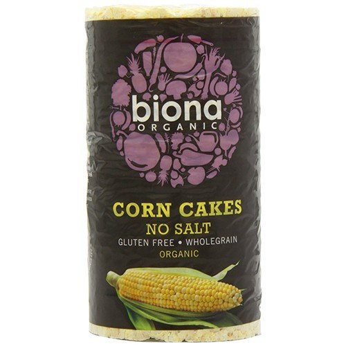 (10 PACK - Biona - Org No Salt Corn Cakes | 110g | 10 PACK BUNDLE