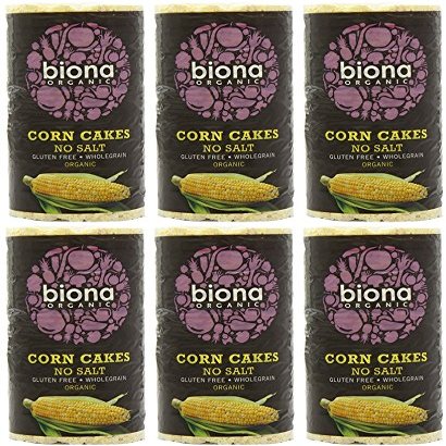 (6 PACK - Biona - Org No Salt Corn Cakes | 110g | 6 PACK BUNDLE