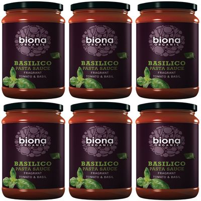 (6 PACK) - Biona - Organic Basilico | 350g | 6 PACK BUNDLE