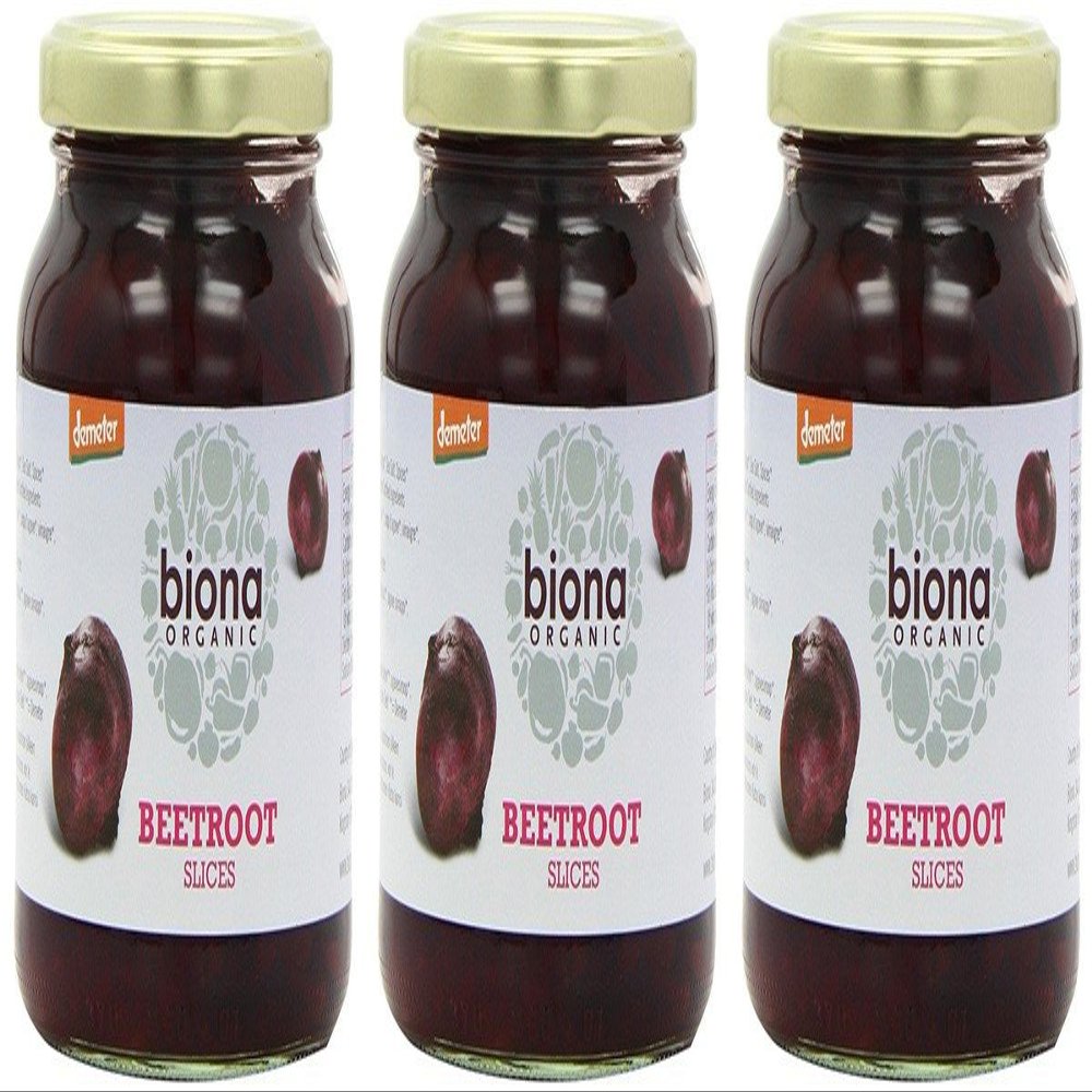 (3 PACK) - Biona - Org Sliced Beetroot | 340g | 3 PACK BUNDLE