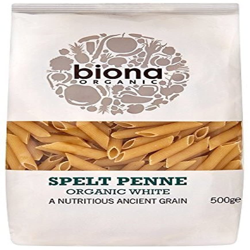(3 Pack) - Biona - Org Spelt White Penne | 500g | 3 Pack Bundle