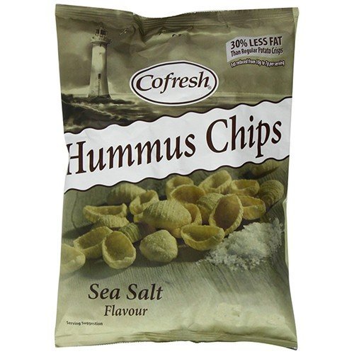 (10 PACK) - Cofresh - Eat Real Hummus Chips Sea Salt | 135g | 10 PACK BUNDLE