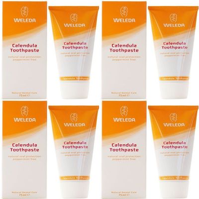 (4 PACK) - Weleda - Calendula Toothpaste | 75ml | 4 PACK BUNDLE