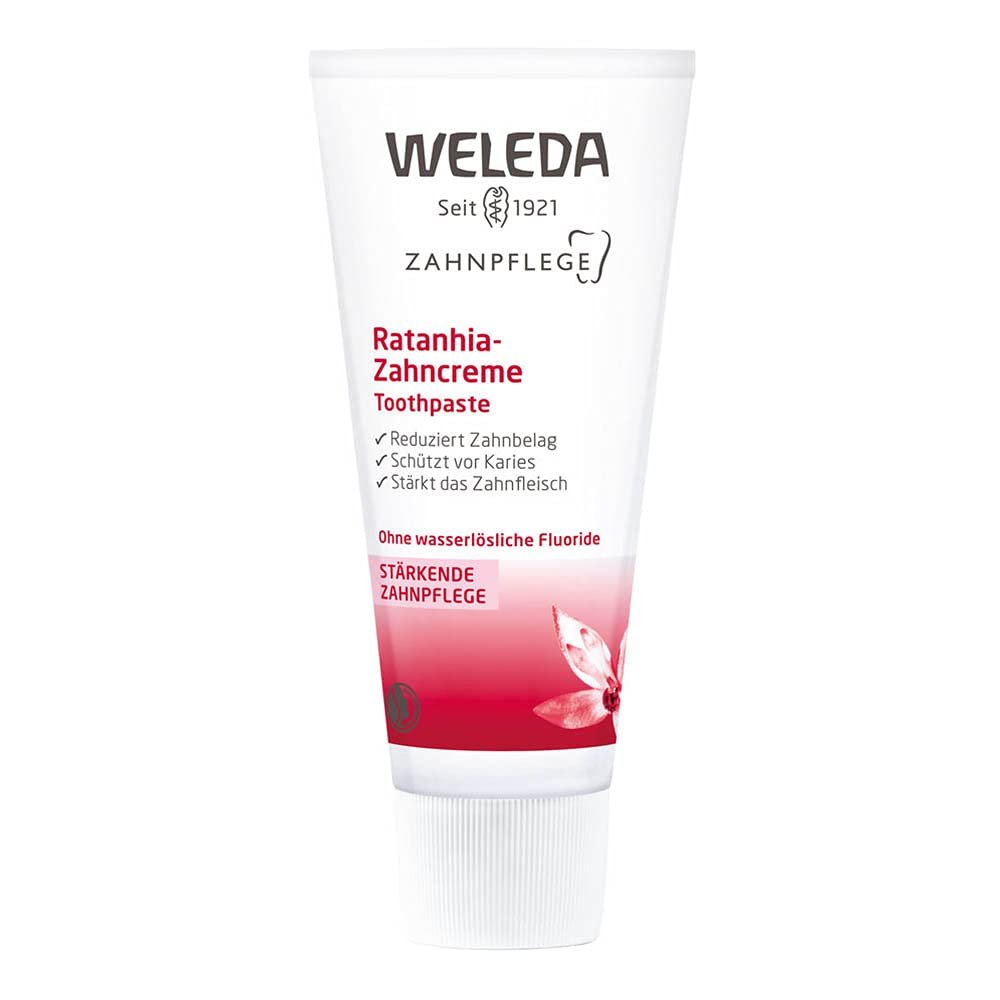 (10 PACK) - Weleda - Ratanhia Toothpaste | 75ml | 10 PACK BUNDLE