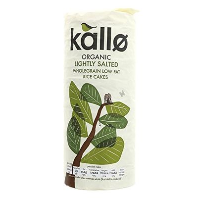 (3 PACK) - Kallo - Low Fat Rice Cakes | 130g | 3 PACK BUNDLE