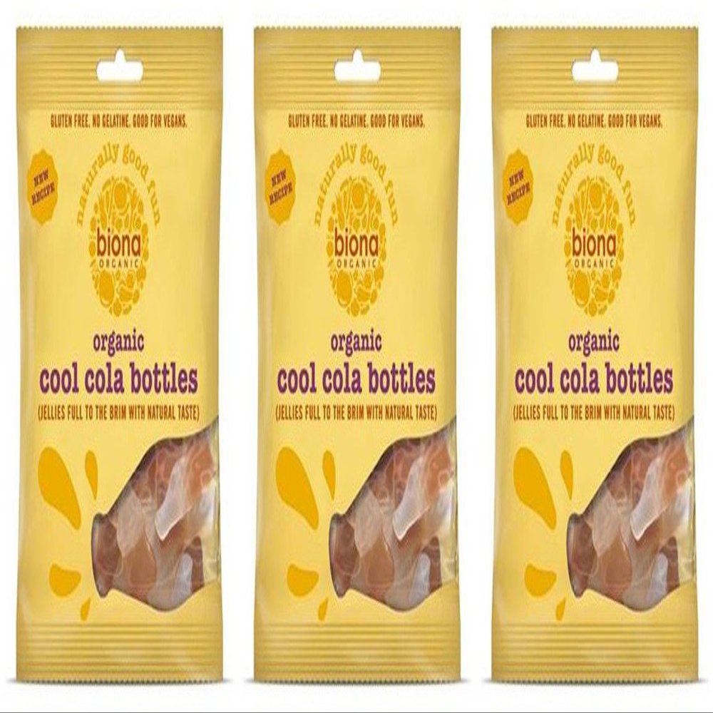 (3 PACK) - Biona - Organic Cola Bottles | 75g | 3 PACK BUNDLE