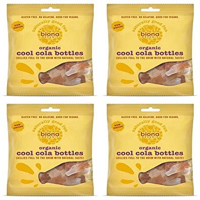 (4 PACK) - Biona - Organic Cola Bottles | 75g | 4 PACK BUNDLE