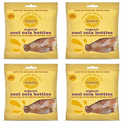 (4 PACK) - Biona - Organic Cola Bottles | 75g | 4 PACK BUNDLE