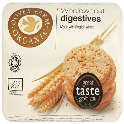 (6 PACK) - Doves Farm - Organic Digestive Biscuits DF-DIG200 | 200g | 6 PACK BUNDLE