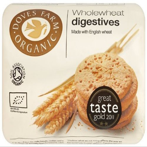 (6 PACK) - Doves Farm - Organic Digestive Biscuits DF-DIG200 | 200g | 6 PACK BUNDLE