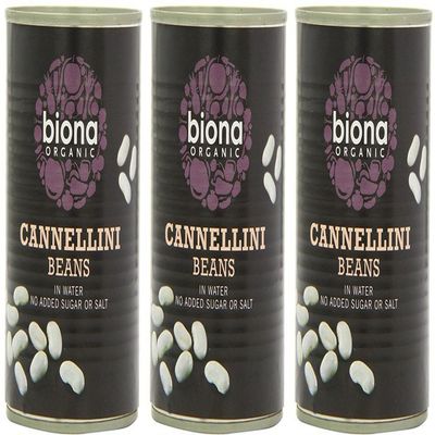 (3 PACK) - Biona - Org Cannellini Beans | 400g | 3 PACK BUNDLE