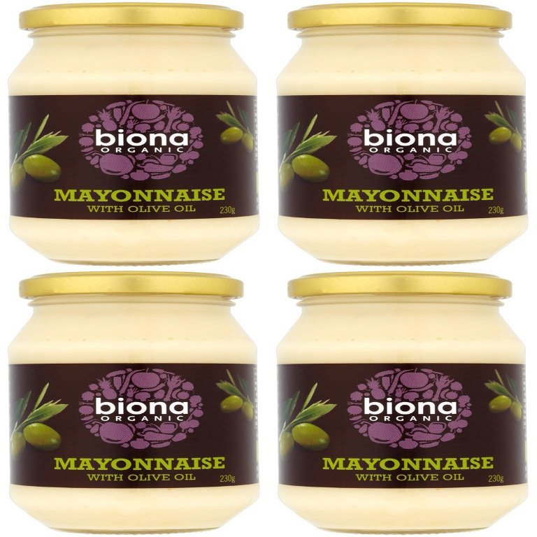 (4 PACK - Biona - Org Olive Mayonnaise | 230g | 4 PACK BUNDLE