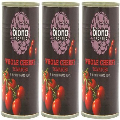 (3 PACK) - Biona - Organic Cherry Tomatoes | 400g | 3 PACK BUNDLE