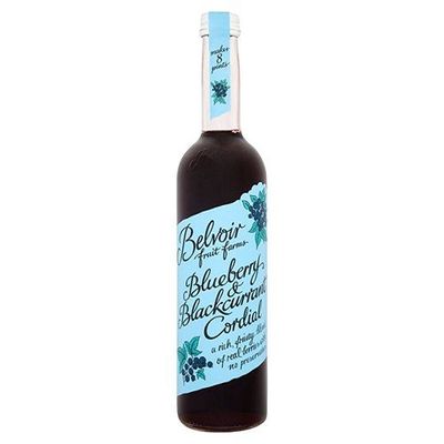 (10 Pack) - Belvoir - Blueberry/Blackcurrant Cordial | 500ml | 10 Pack Bundle