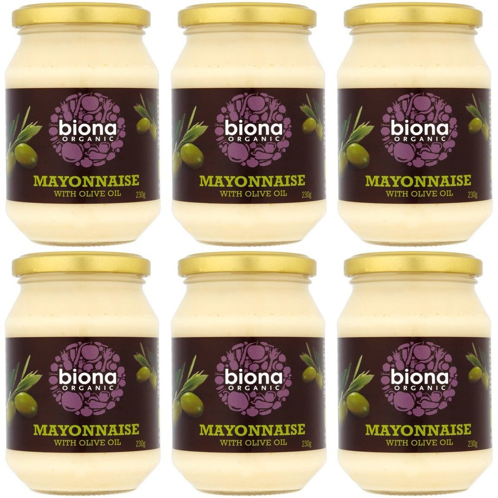 (6 PACK - Biona - Org Olive Mayonnaise | 230g | 6 PACK BUNDLE