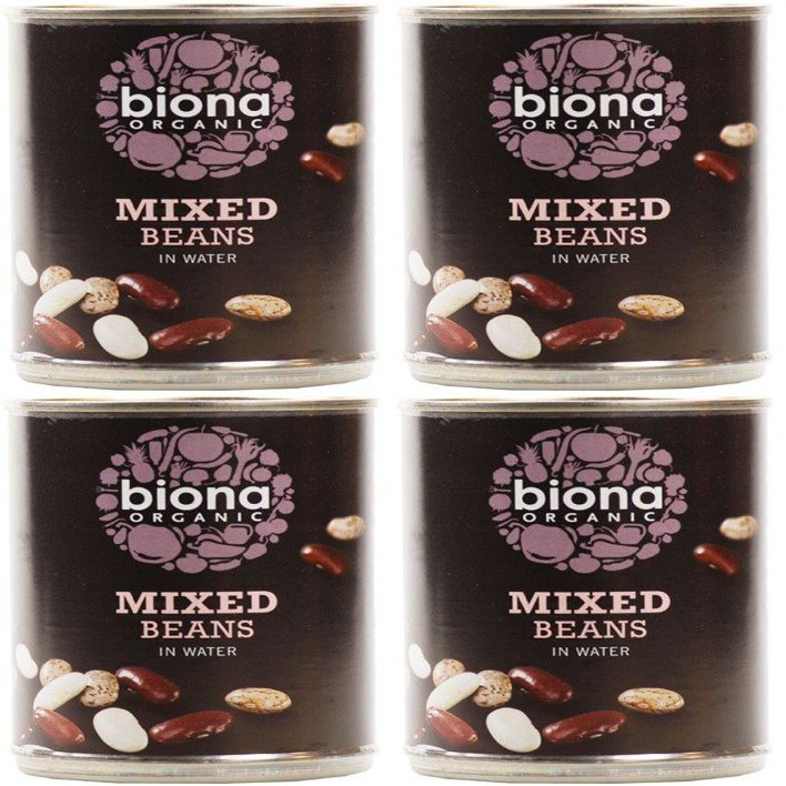 (4 PACK) - Biona - Organic Mixed Beans | 400g | 4 PACK BUNDLE