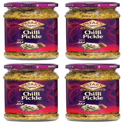 (4 PACK) - Pataks - Chilli Pickle | 283g | 4 PACK BUNDLE