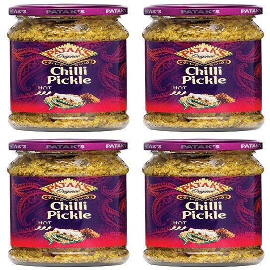 (4 PACK) - Pataks - Chilli Pickle | 283g | 4 PACK BUNDLE