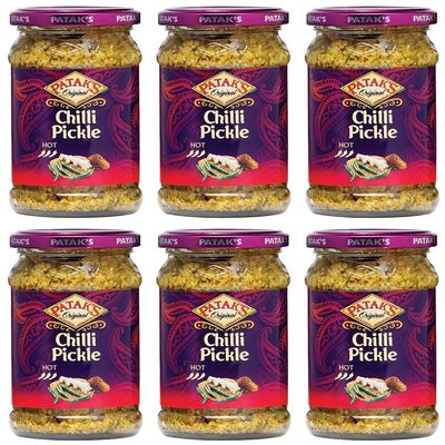 (6 PACK) - Pataks - Chilli Pickle | 283g | 6 PACK BUNDLE