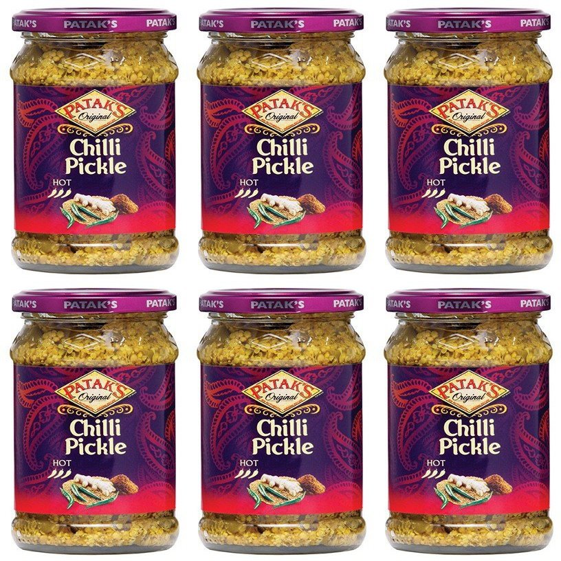 (6 PACK) - Pataks - Chilli Pickle | 283g | 6 PACK BUNDLE