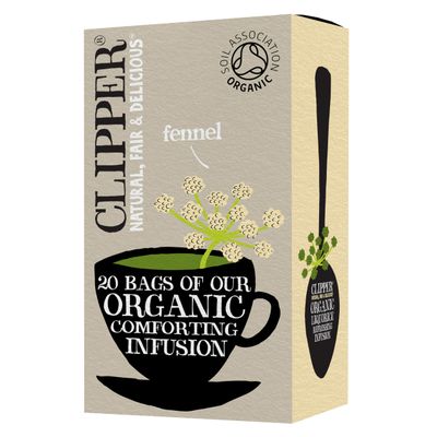 (3 PACK) - Clipper - Organic Fennel | 20 Bag | 3 PACK BUNDLE