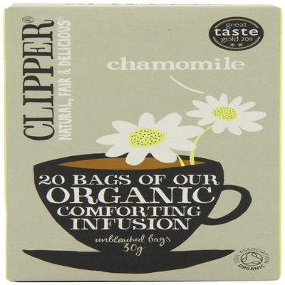 (10 PACK) - Clipper - Organic Chamomile | 20 Bag | 10 PACK BUNDLE