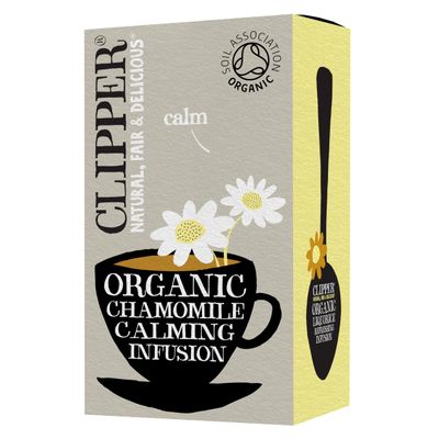 (12 PACK) - Clipper - Organic Chamomile | 20 Bag | 12 PACK BUNDLE
