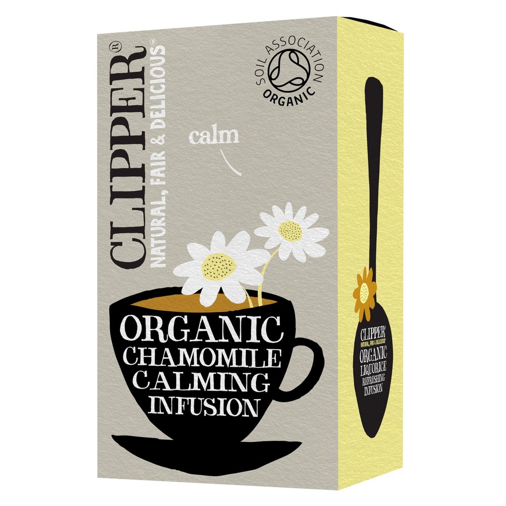 (12 PACK) - Clipper - Organic Chamomile | 20 Bag | 12 PACK BUNDLE