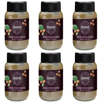 (6 PACK - Biona - Organic Choc Hazelnut Spread | 350g | 6 PACK BUNDLE
