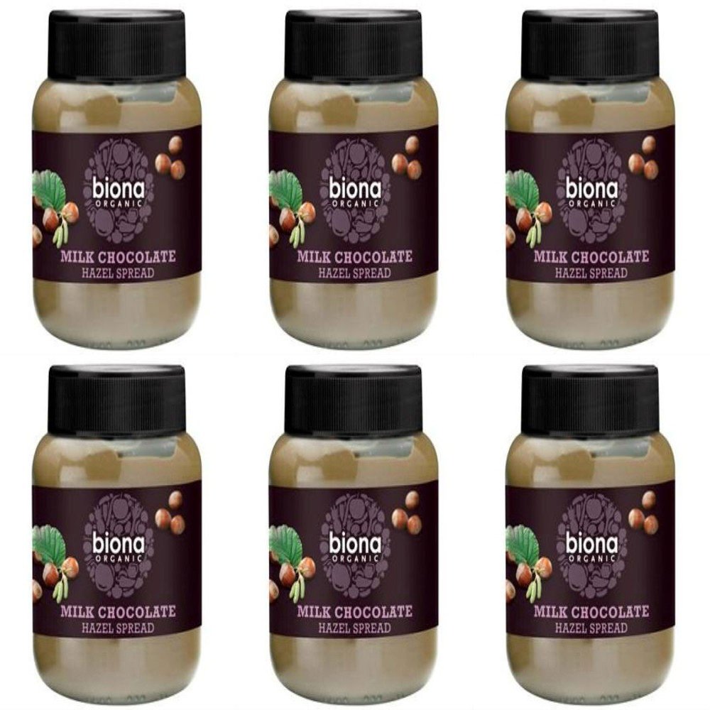 (6 PACK - Biona - Organic Choc Hazelnut Spread | 350g | 6 PACK BUNDLE