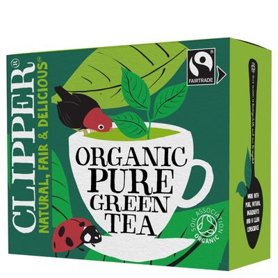 (10 PACK) - Clipper - Pure Green Tea | 80 Bag | 10 PACK BUNDLE