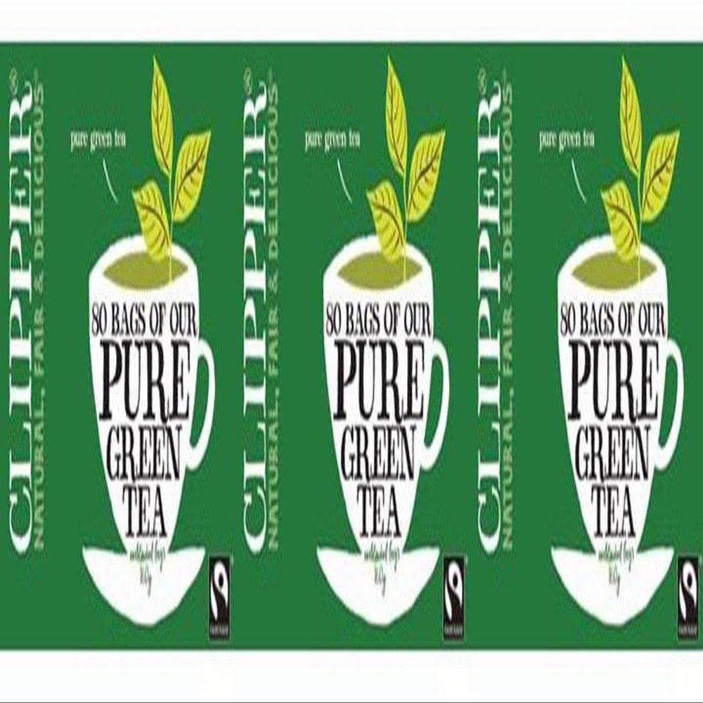 (3 PACK) - Clipper - Pure Green Tea | 80 Bag | 3 PACK BUNDLE