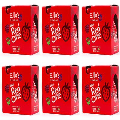 (6 PACK) - Ellas Kitchen - Smoothie Fruit - Red One multpck | 5 x 90g | 6 PACK BUNDLE