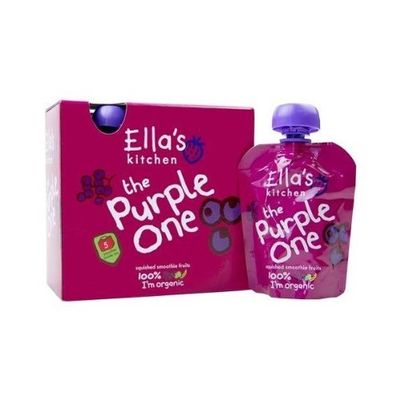(12 PACK) - Ellas Kitchen - Smoothie Fruit - Purple One mltpck | 5 x 90g | 12 PACK BUNDLE