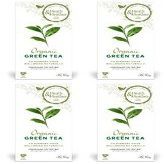 (4 PACK) - Heath And Heather - Organic Green Tea HH9 | 20 Bag | 4 PACK BUNDLE