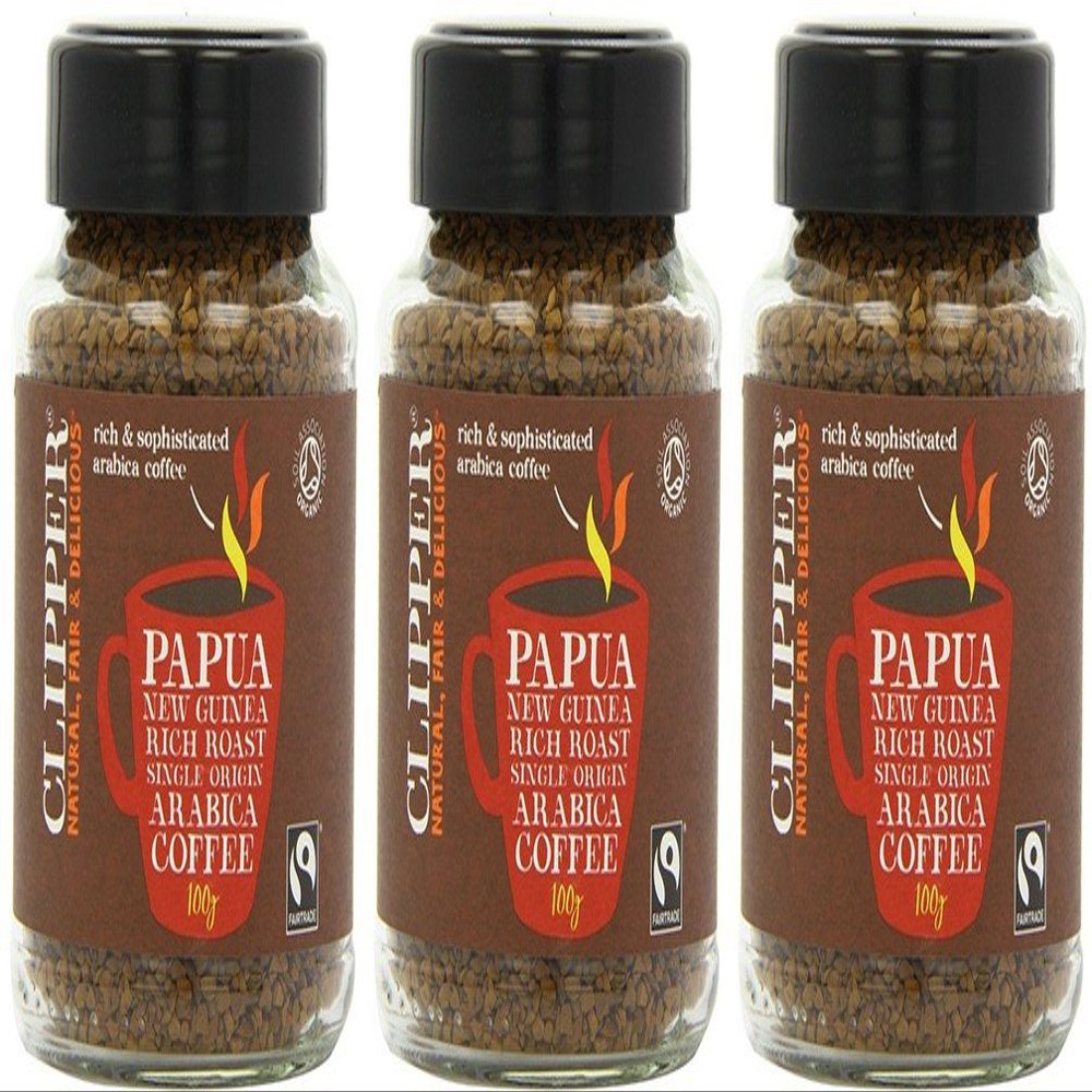 (3 PACK) - Clipper - Org FT Papua New Guinea Rich | 100g | 3 PACK BUNDLE