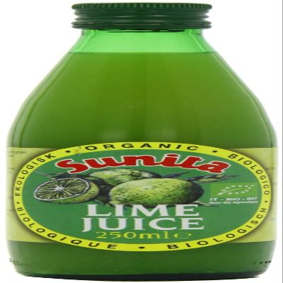 (10 PACK) - Sunita - Org Lime Juice | 250ml | 10 PACK BUNDLE