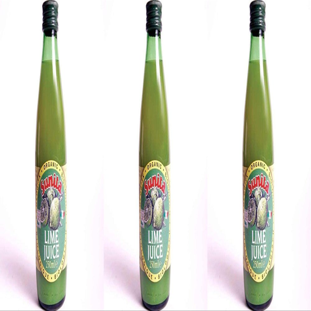 (3 PACK) - Sunita - Org Lime Juice | 250ml | 3 PACK BUNDLE
