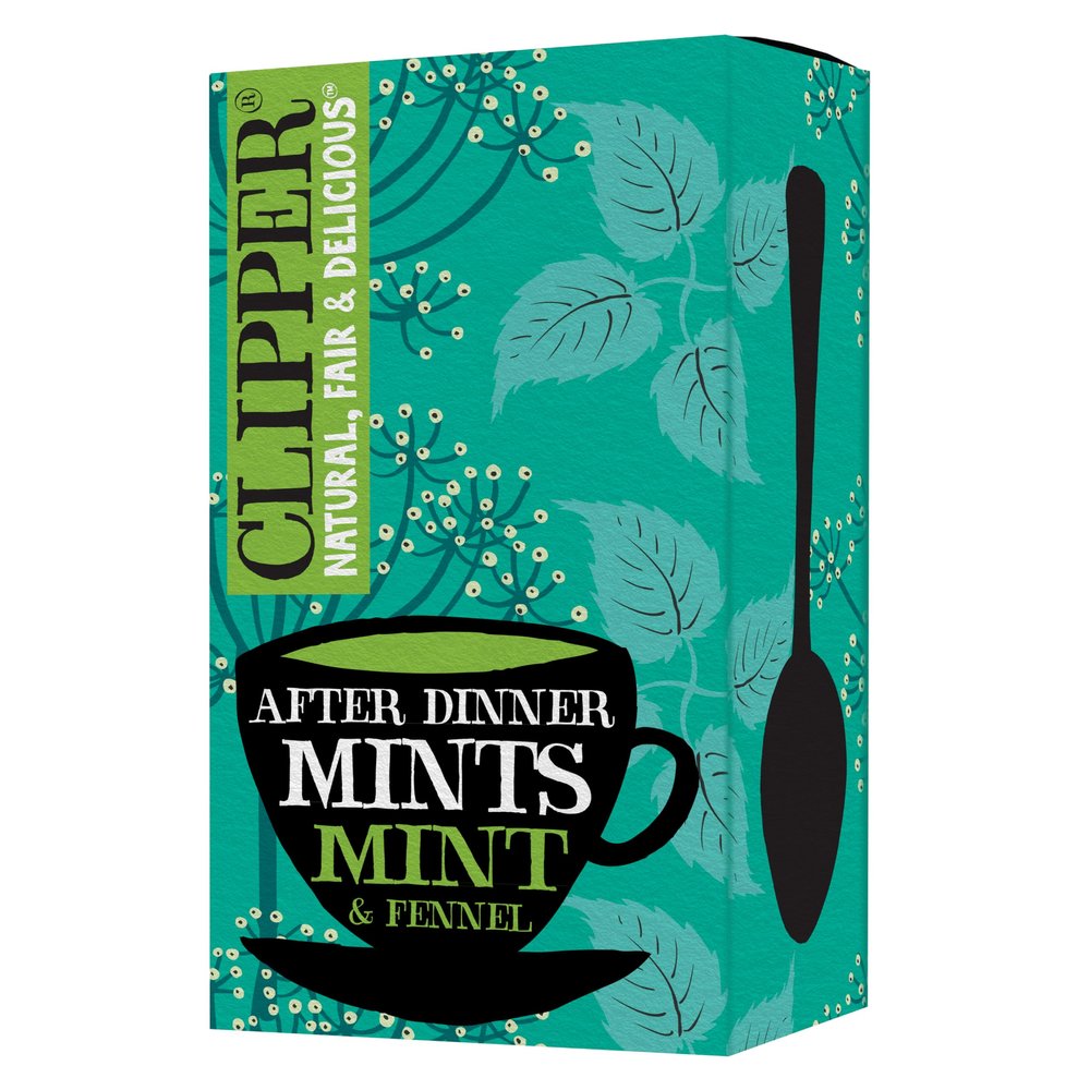 (4 PACK) - Clipper - After Dinner Mints | 20 Bag | 4 PACK BUNDLE
