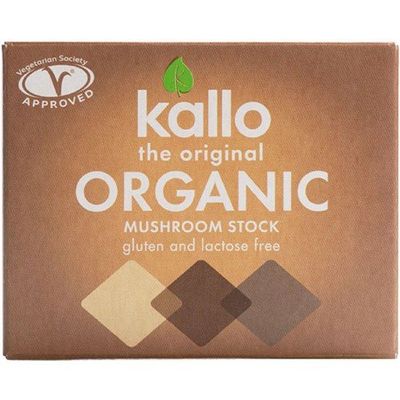 (12 PACK) - Kallo - Mushroom Stock Cubes | 66g | 12 PACK BUNDLE