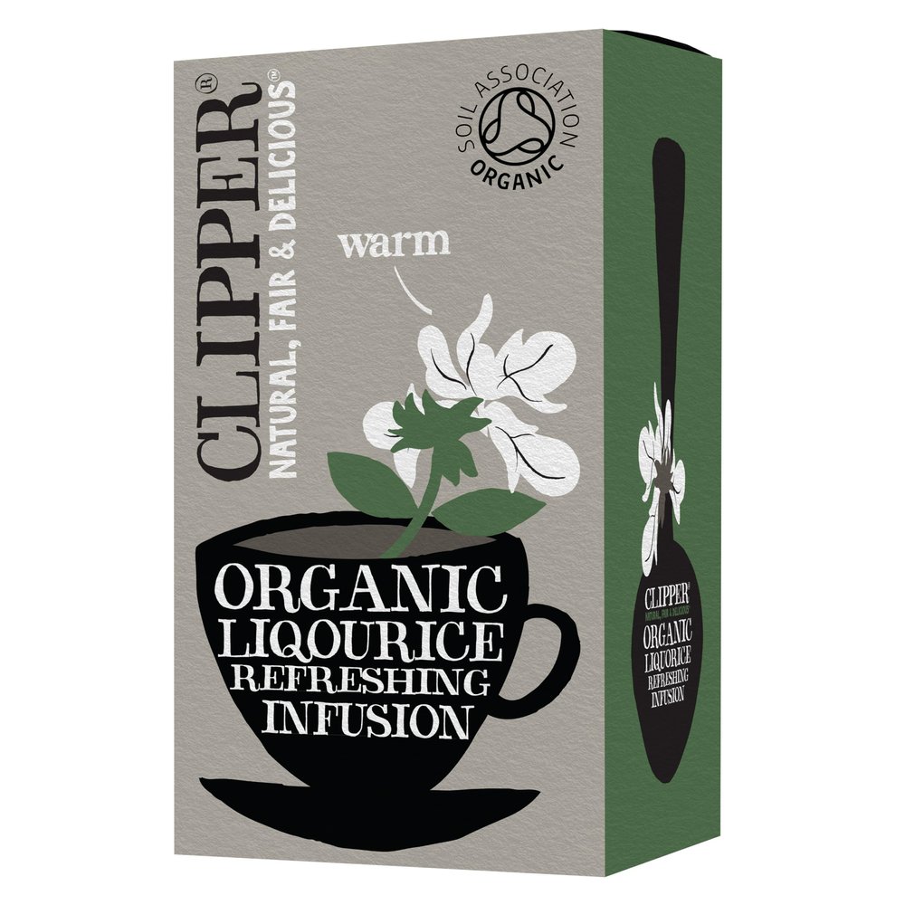 (3 PACK) - Clipper - Organic Liquorice Infusion | 20 Bag | 3 PACK BUNDLE