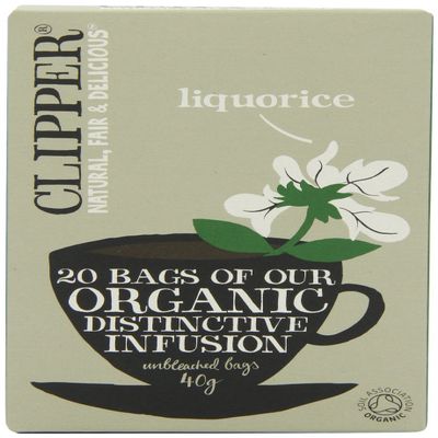 (4 PACK) - Clipper - Organic Liquorice Infusion | 20 Bag | 4 PACK BUNDLE